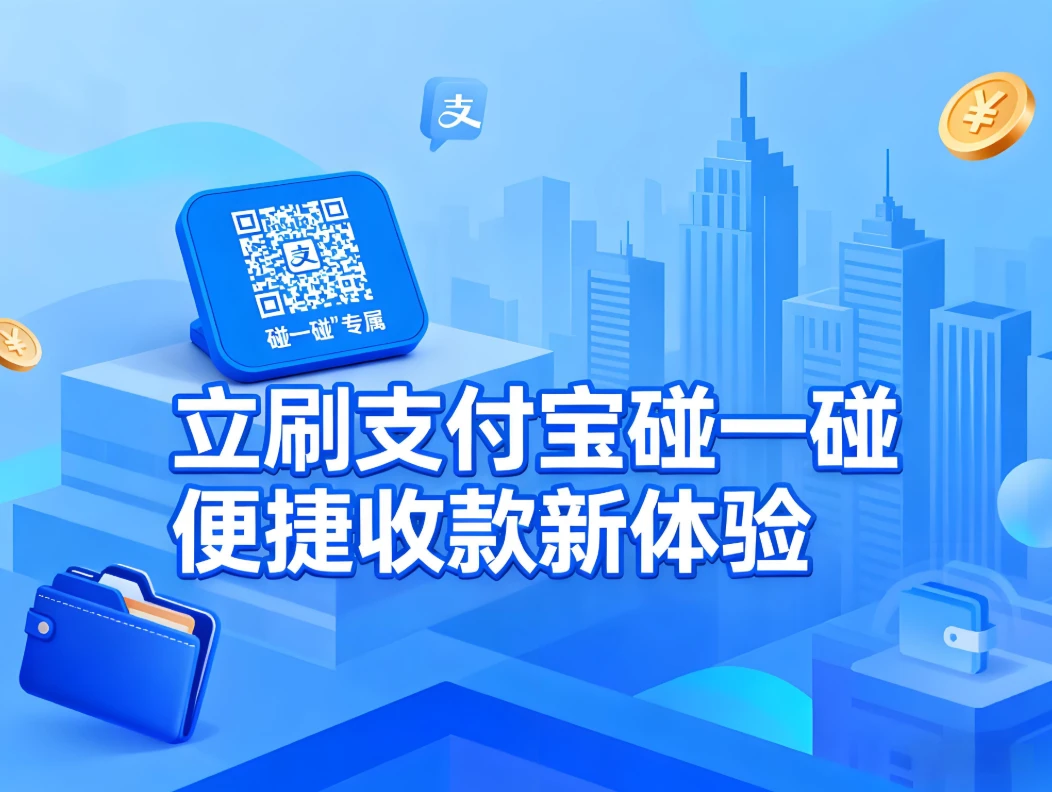 立刷支付宝碰一碰：比扫码更快、更便捷的收款新体验！
