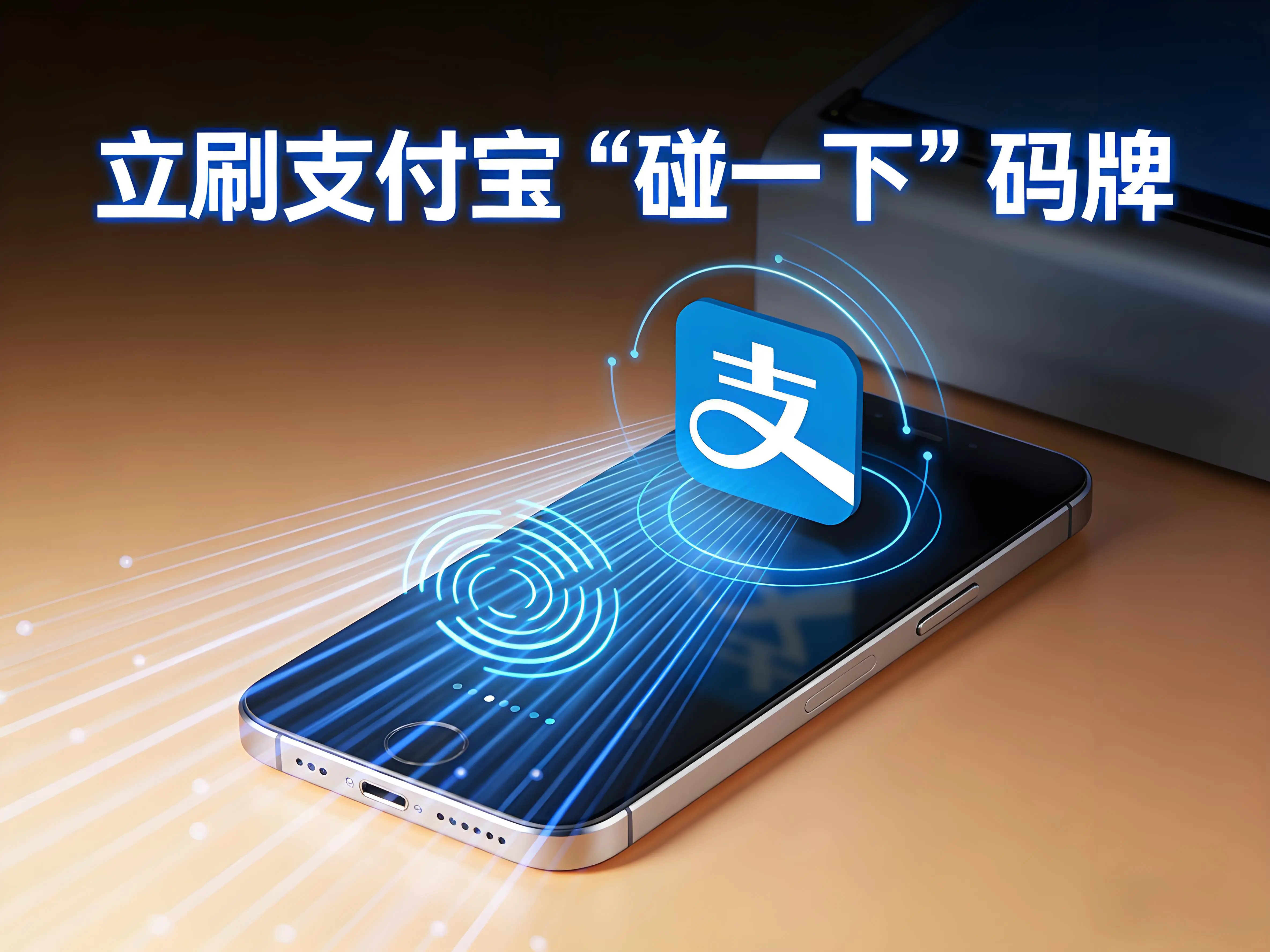 立刷支付宝“碰一下”码牌，小微商户收款新选择